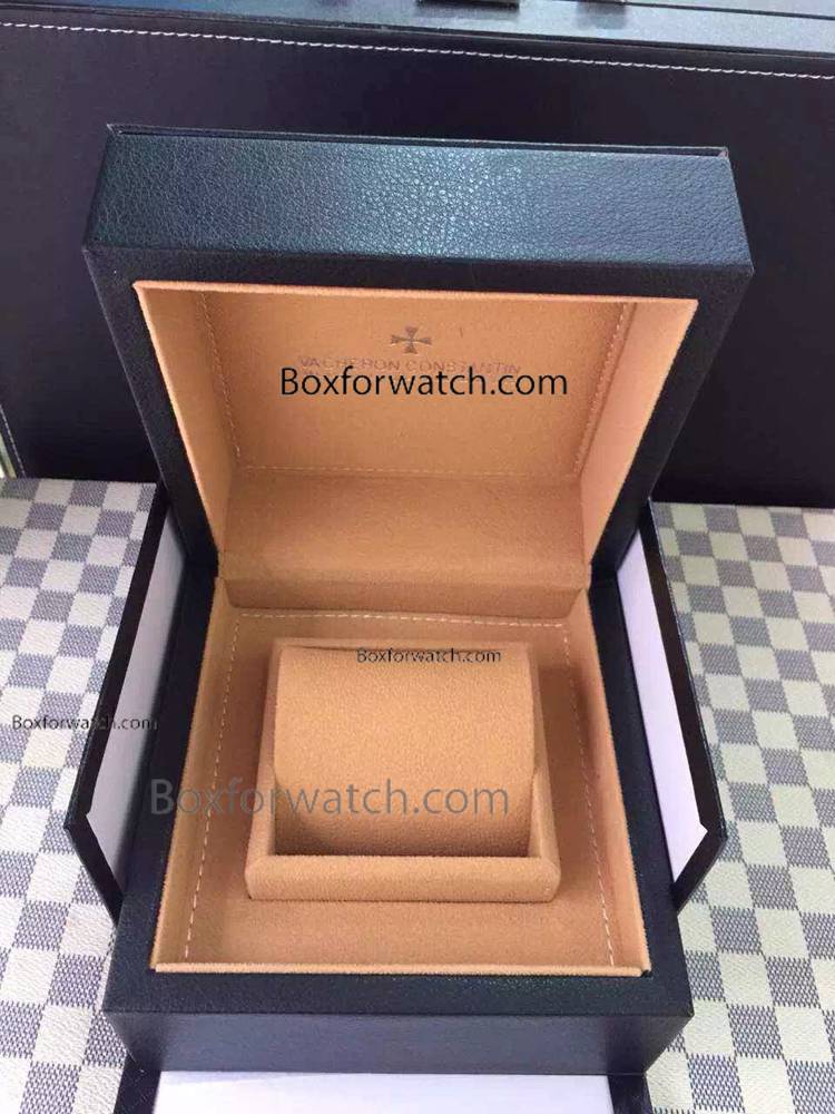 Low Price Copy Vacheron Constantin Black Leather Box Pefcet Gift